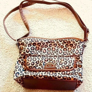 Brown Leopard Bag